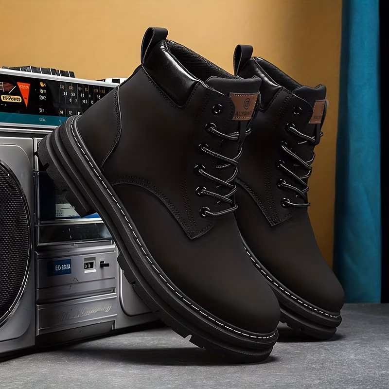 mens hunting boots with a midsole design enlarged size stylish upper suitable for outdoor sports camping and training Product details 1