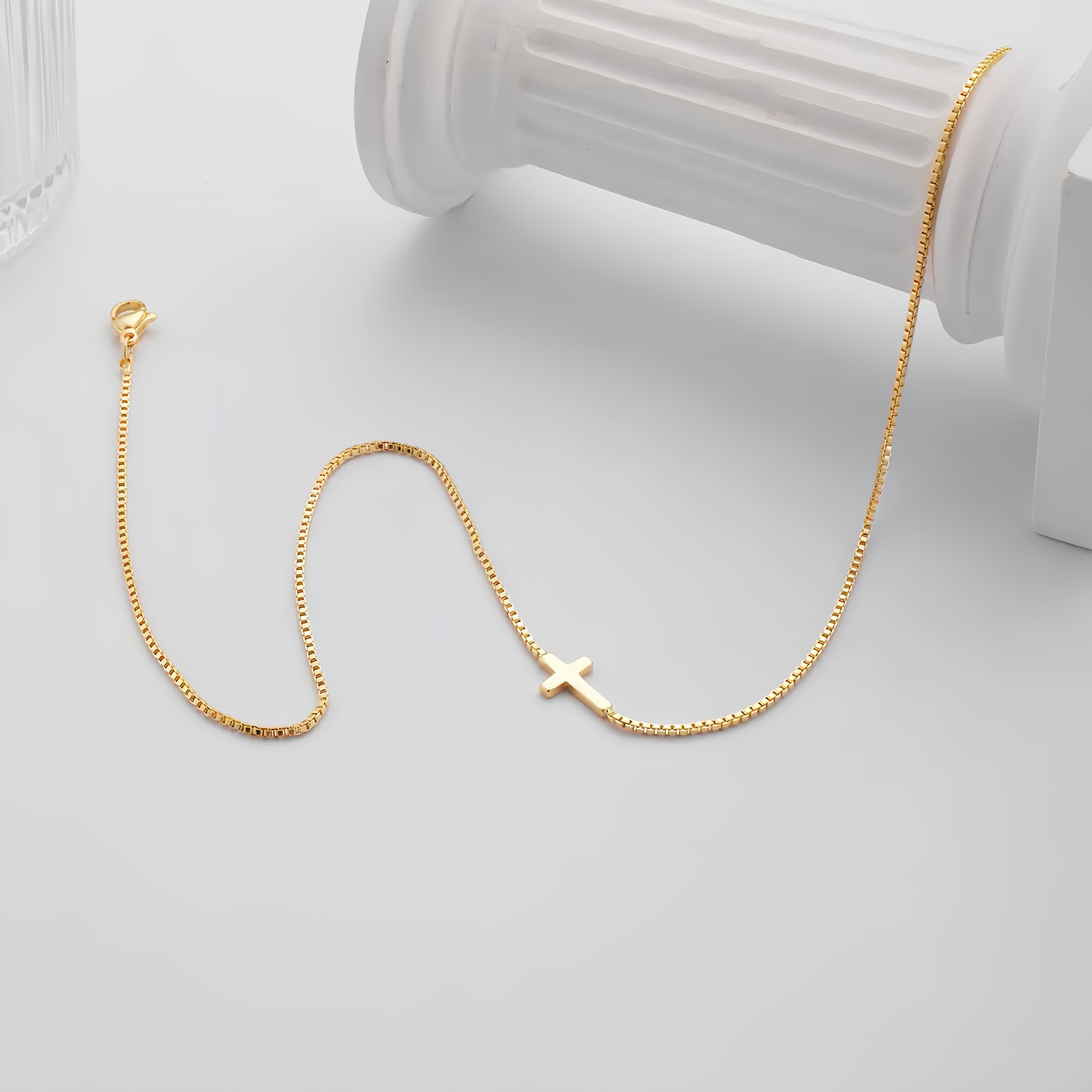 Women's Golden Layered Stackable Necklace — Hypoallergenic