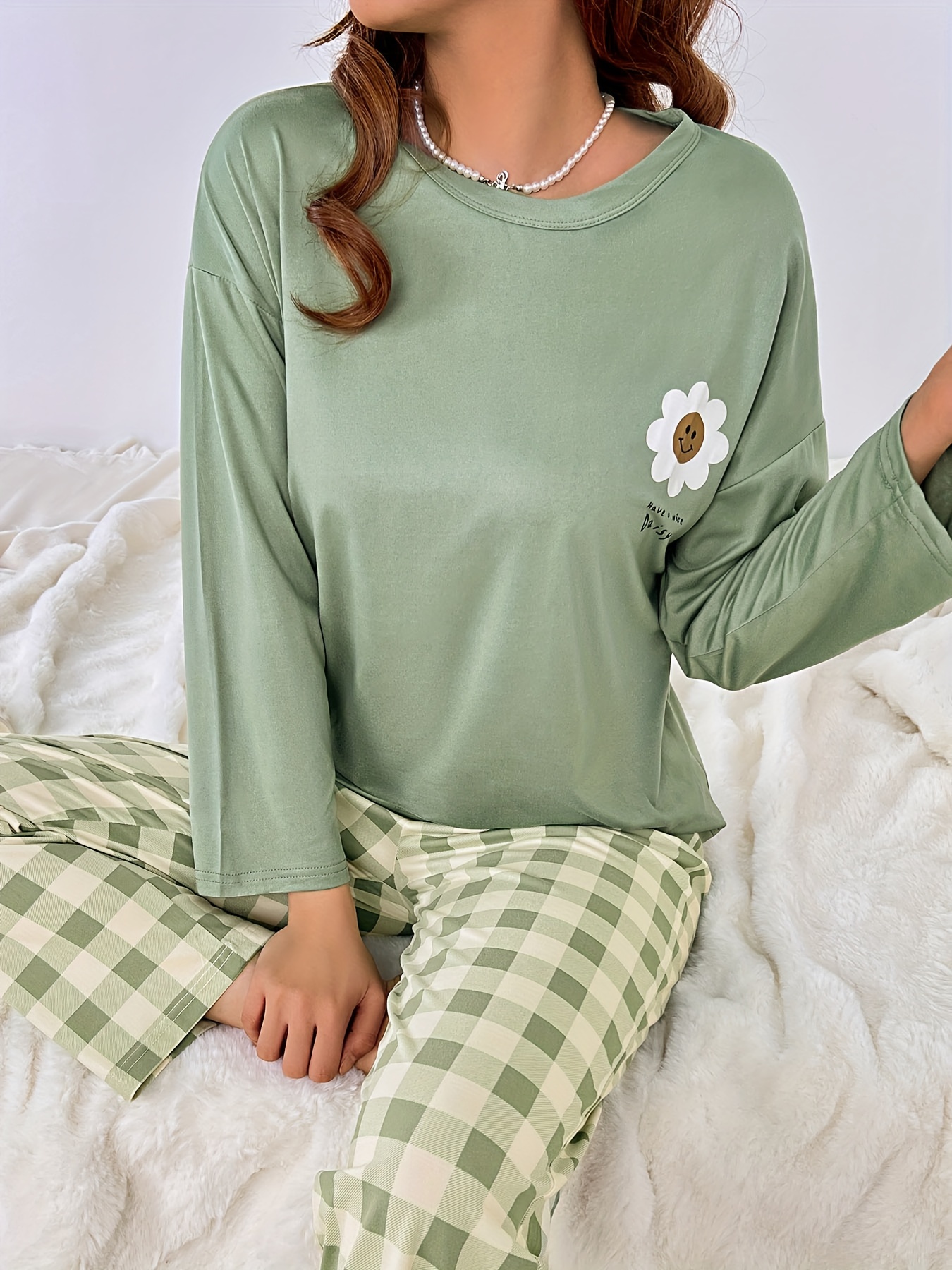 cute pajama sets, aesthetic pajamas, cozy, comfy sets, floral sets, gingham pattern