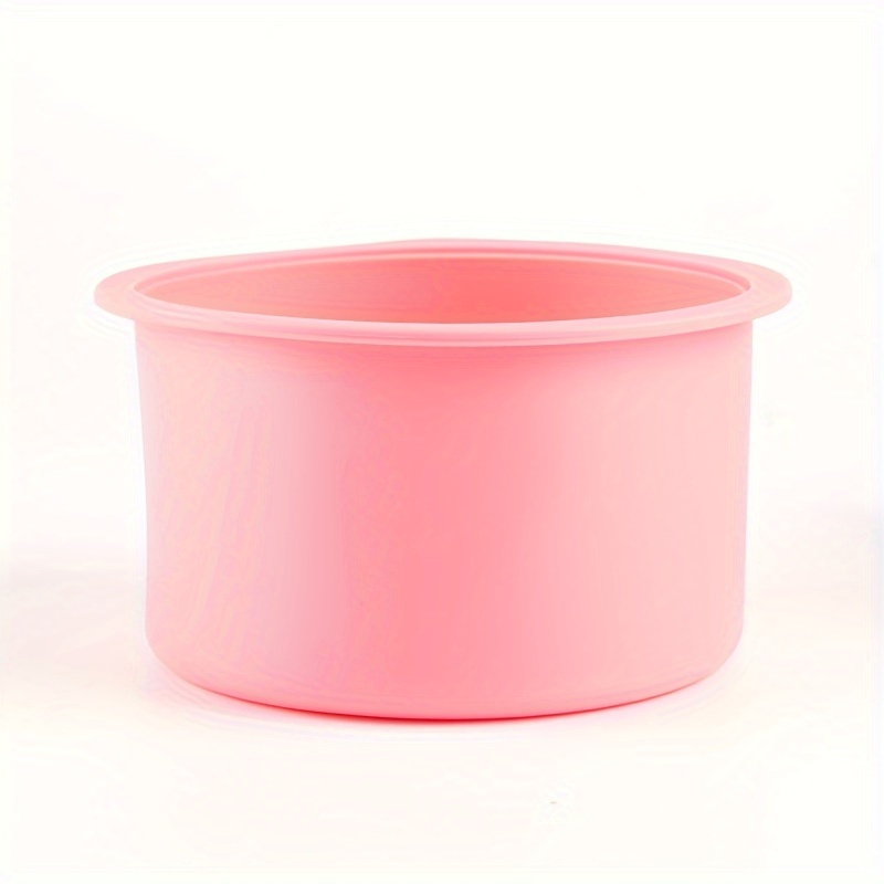 

1pc 400ml Silicone Waxing Bowl, Non-stick Pot Liner For Wax Heater, Easy To Clean