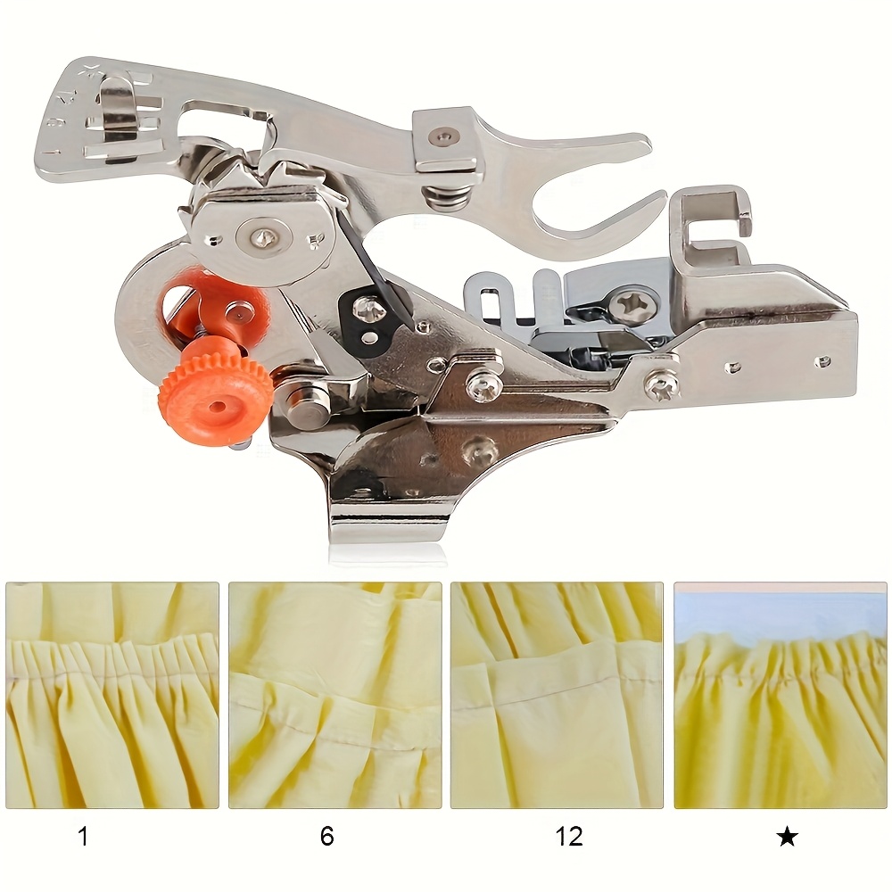 A Tool for Designing Edge Patterns for Sewing Machine Accessories, Featuring a Low-Handle Edge Foot.
