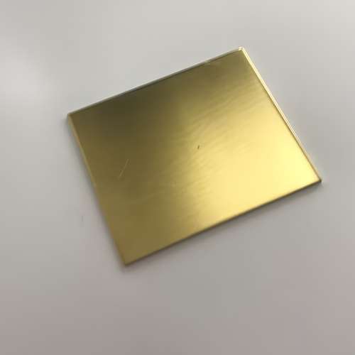 2 Pack Brass Sheets – 8 X 10 Inches, 24 Gauge (0.51mm) Thick, H62 Brass With Protective Film, No Scratches