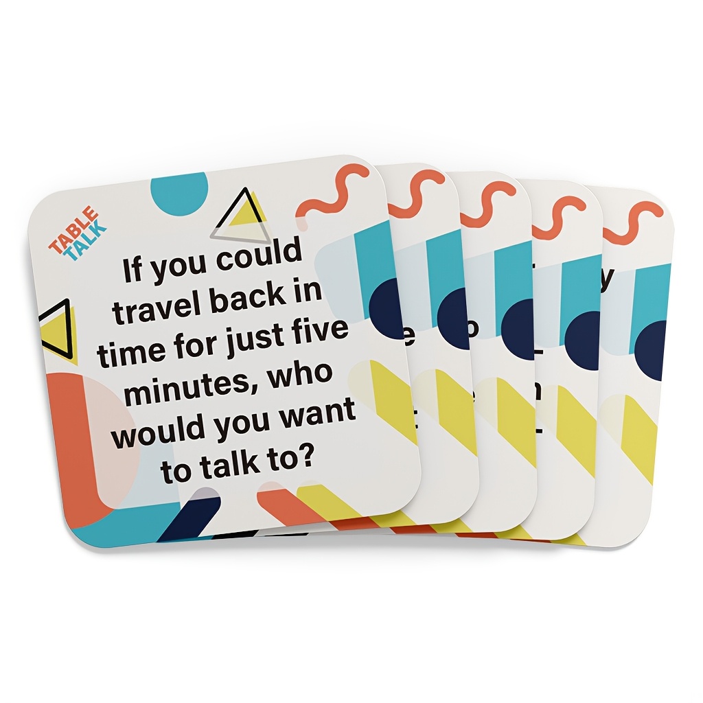 Table Talk Game Cards for Couples and Social Gatherings