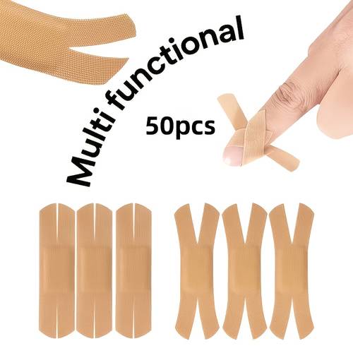 50pcs of x shaped bandage fingertip joint patches suitable for aid