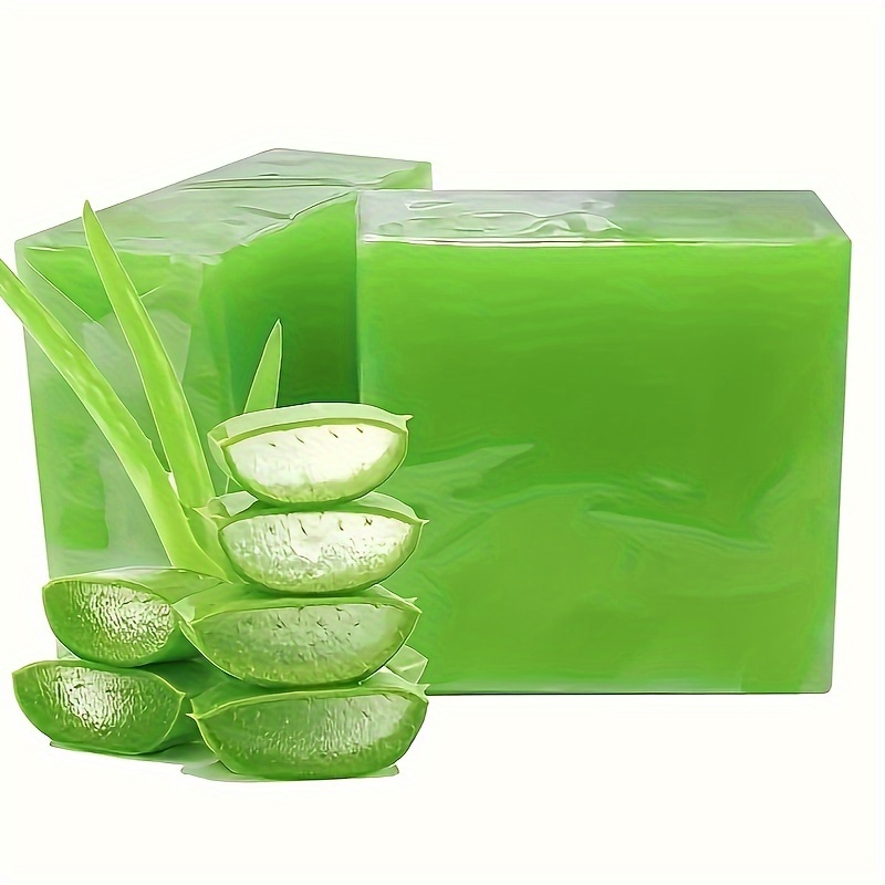 Mild Aloe Vera Soap Moisturizes Cleanses Skin Face Temu