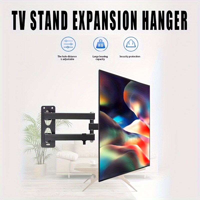 

Retractable Foldable Lcd Display Bracket Tv Hanger 14-55 Inches Motor Bracket Suitable For Living Room Hotel Balcony Bedroom Watching Tv
