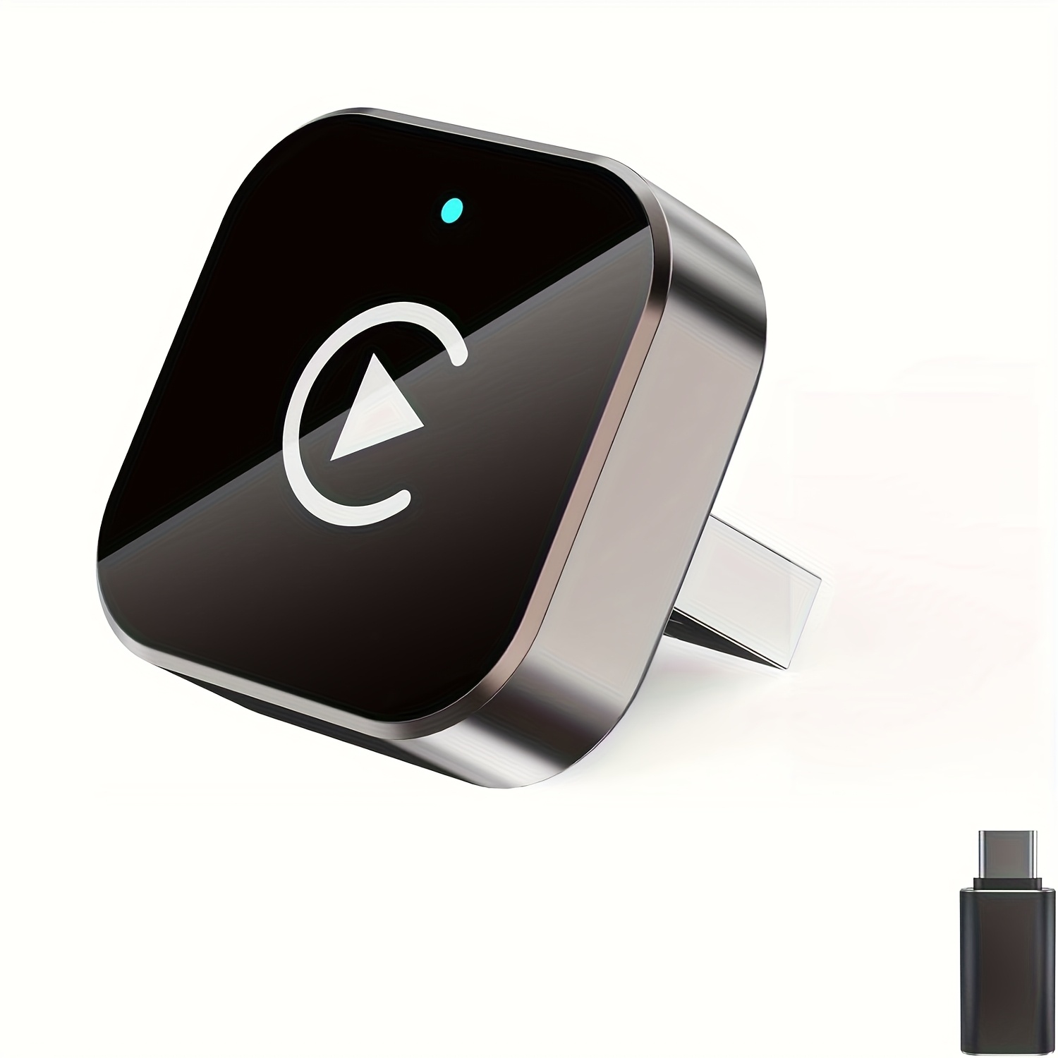 E-shop Adapter, 2-in-1 Adapter für Apple Carplay & Auto Konnektivität, Carplay Wireless Adapter für Video-Streaming – Wandelt Kabelgebundenes in um, ,
