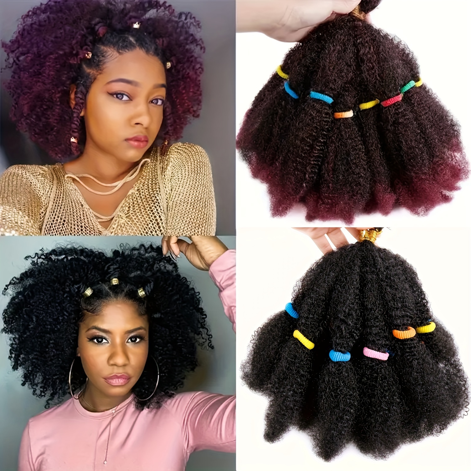 Curly Crochet Hair Braids Hair Extensions Synthetic Braiding - Temu Canada
