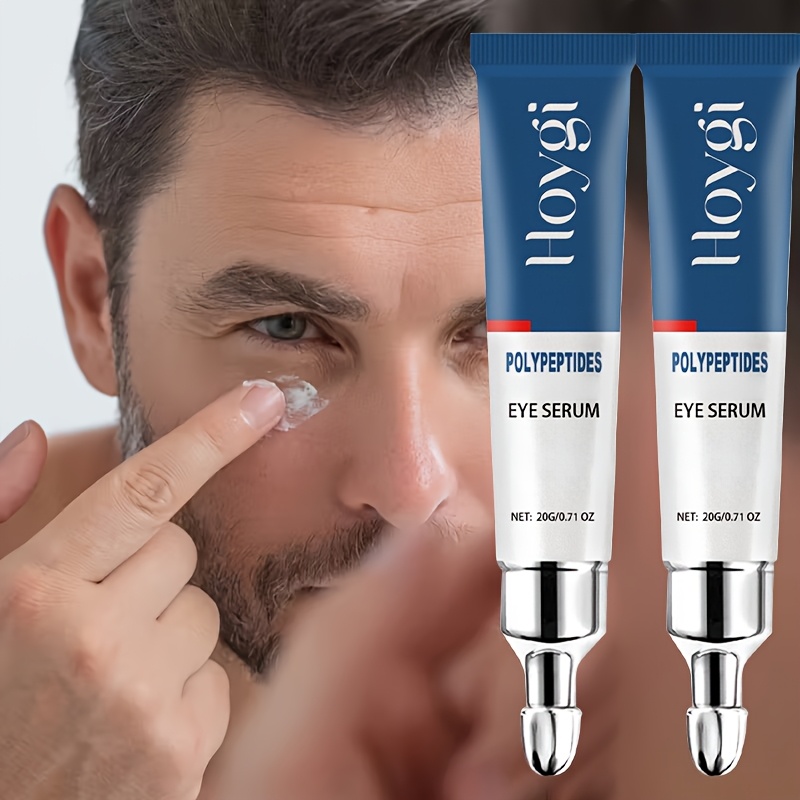 TEMU 2-pack Instant Firming & Brightening Eye Cream & Firming Eye Gel: Intensely Moisturizing And Firming, Leaving Light Beige Skin . Suitable For