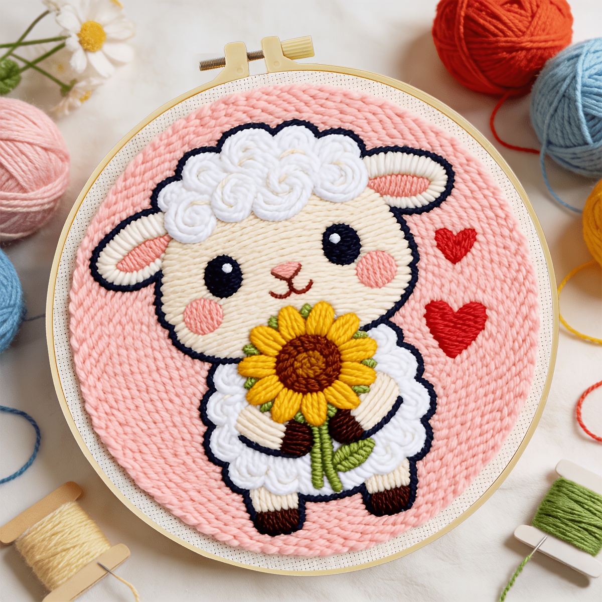 Punch Needle Embroidery Kit for Beginners