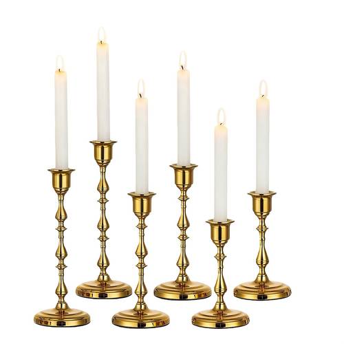 candle holder set high medium low combination design centerpiece decoration for dining tables suitable for weddings banquets and home table decor candles not included