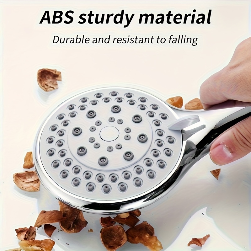 3pcs Adjustable Handheld Showerhead Set with High-Pressure Jet & Fine Mist
