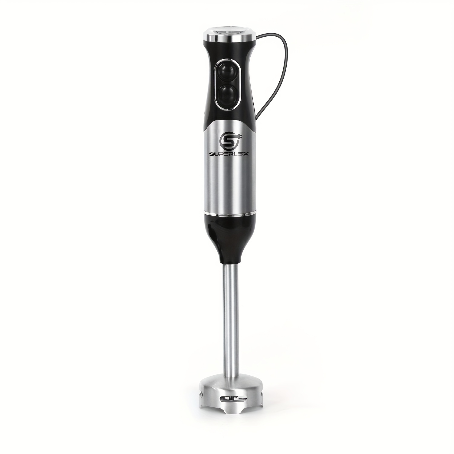 Image of Superlex 600w Stick Blender Food-grade Whisk | 2 For Soft/hard Foods | Ideal For Home Kitchen, Catering & Small Food Biz - Make Soups, Sauces, Purees, Whipped