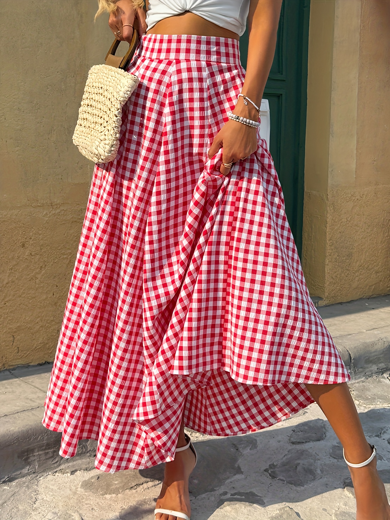 midi skirt pockets
