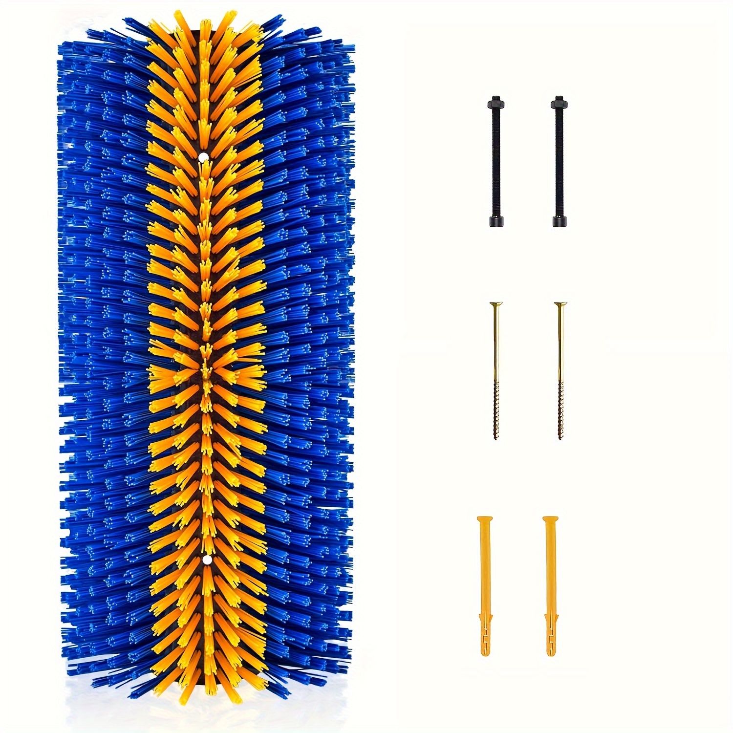 Image of 1set Horse Brush Massage Itching Vertical Brush Livestock Cleaning Brush Cow Body Brush