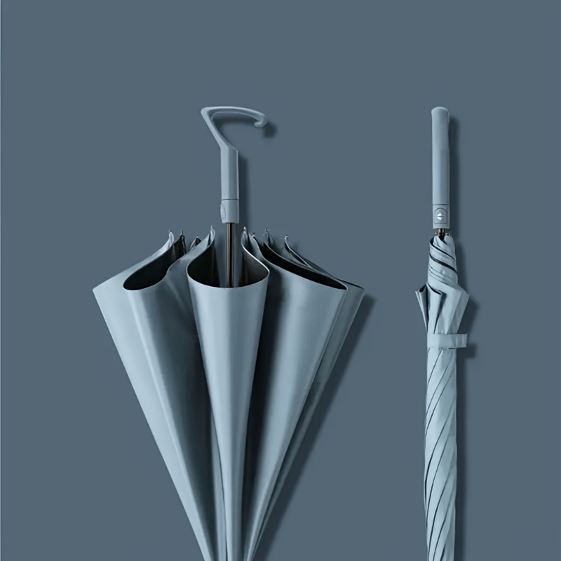 TEMU Fully Automatic Long Automatic Collection And Windproof Sunscreen, Sunscreen, Anti -wind -resistant Man Business Woman