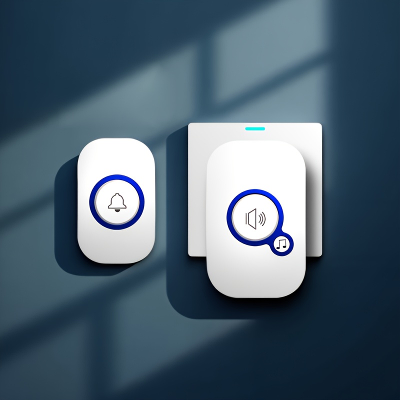 Doorbell, Lovin Product Waterproof Wireless Doorbell Chime Kit With 36 Chimes/Adjustable Volume