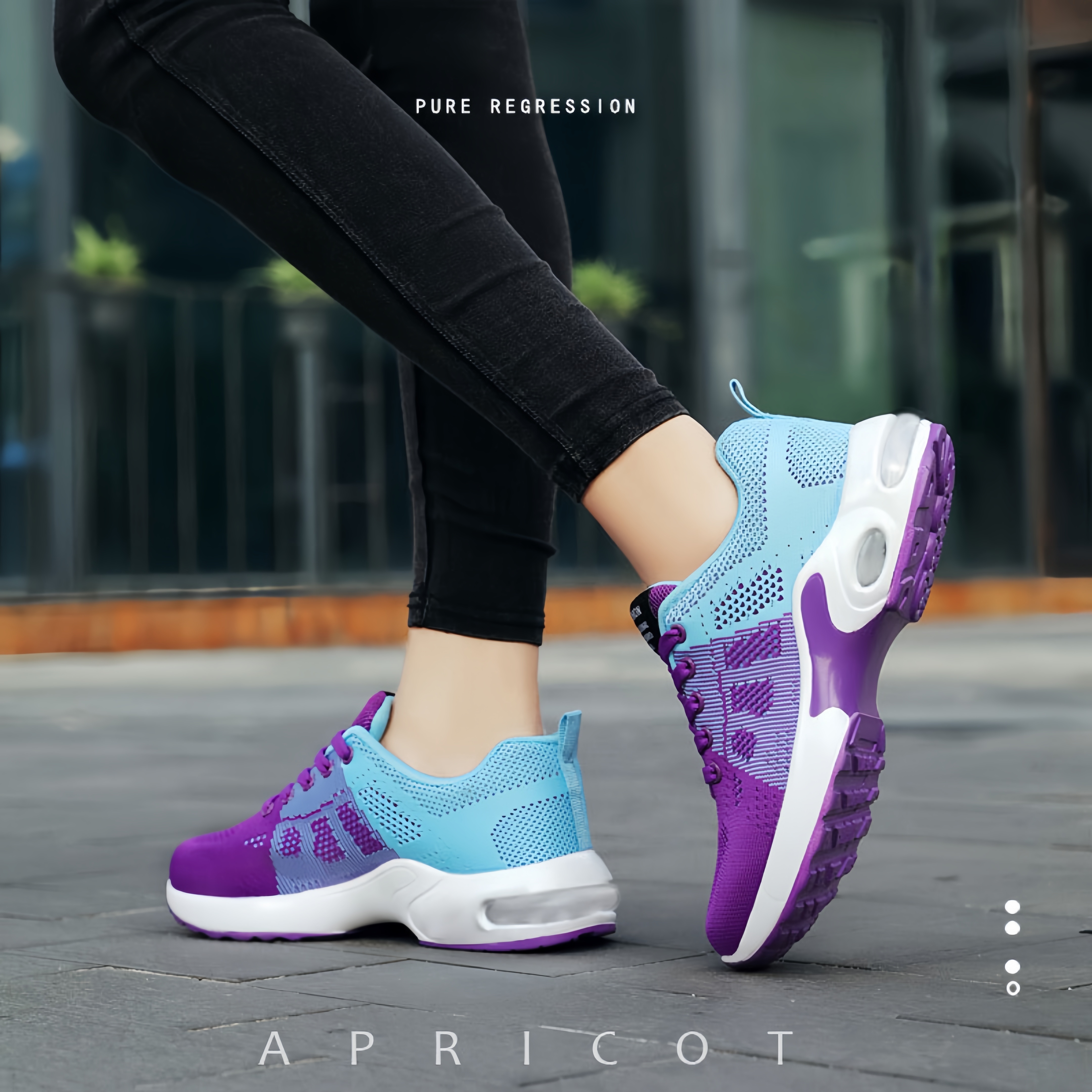 

Women's Fashion Sneakers Breathable Mesh, Athletic Running Shoes, Gym Workout Footwear, Dance Trainers