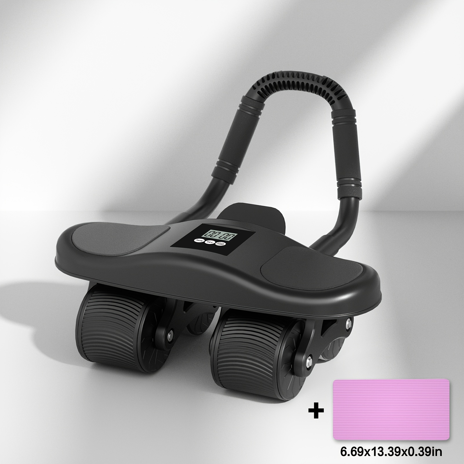Abdominal Roller, With Elbow Pads, For Fitness, Abdominal Muscle Exercise, Training, Abs Workout Equipment Ab Exercise Roller For Women Men