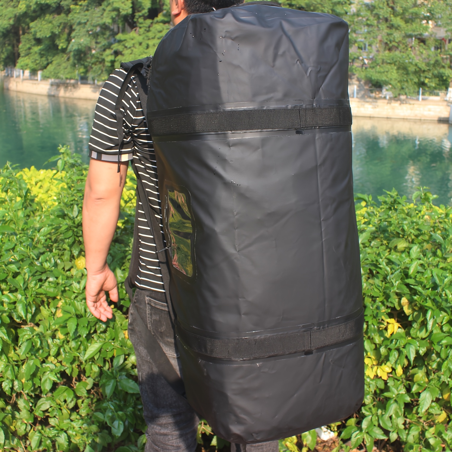 Large Capacity Travel Duffle Bag for Long-term Travel & Extra Storage