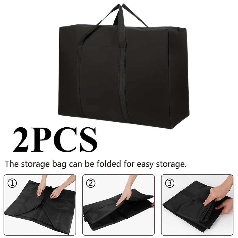 2pcs Foldable Trunk Organiser Storage Bags