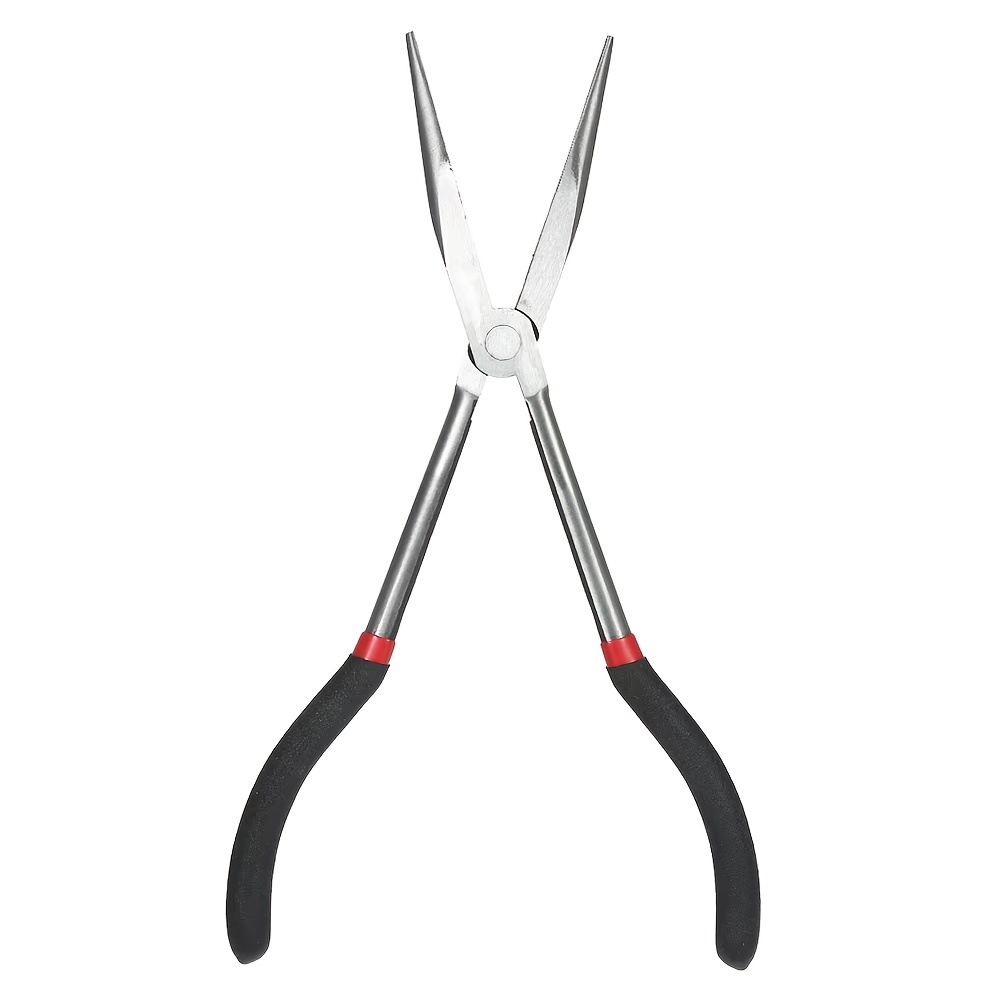 

High Quality Stainless Steel Long Nose Pliers With Curved And Straight Tips - Ideal For Industrial And Diy Applications