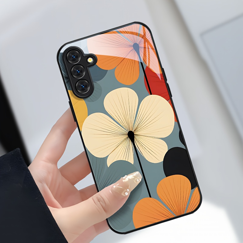 TEMU Versatile And Glass Phone Case For Galaxy A05, A05s, A06, A14, A15, A16, A22, A23, A24, A25, A32, A33, A34, A35, A36, A52, A52s, A53, A54, A55,