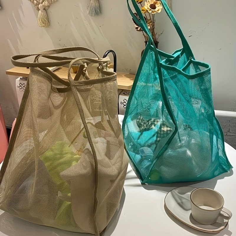 transparente mesh schultertasche leicht große Temu Germany