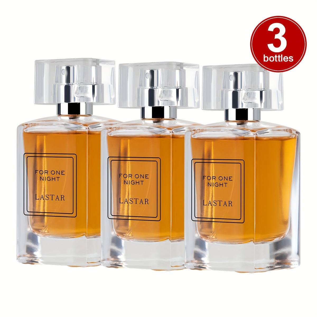 Image of Lastar 5.07 Fl Oz Long Lasting , 3 Boxes , Travel Size Eau De Toilette For Parties, Birthdays, Anniversaries, Cream , Vanilla, Patchouli, Orange