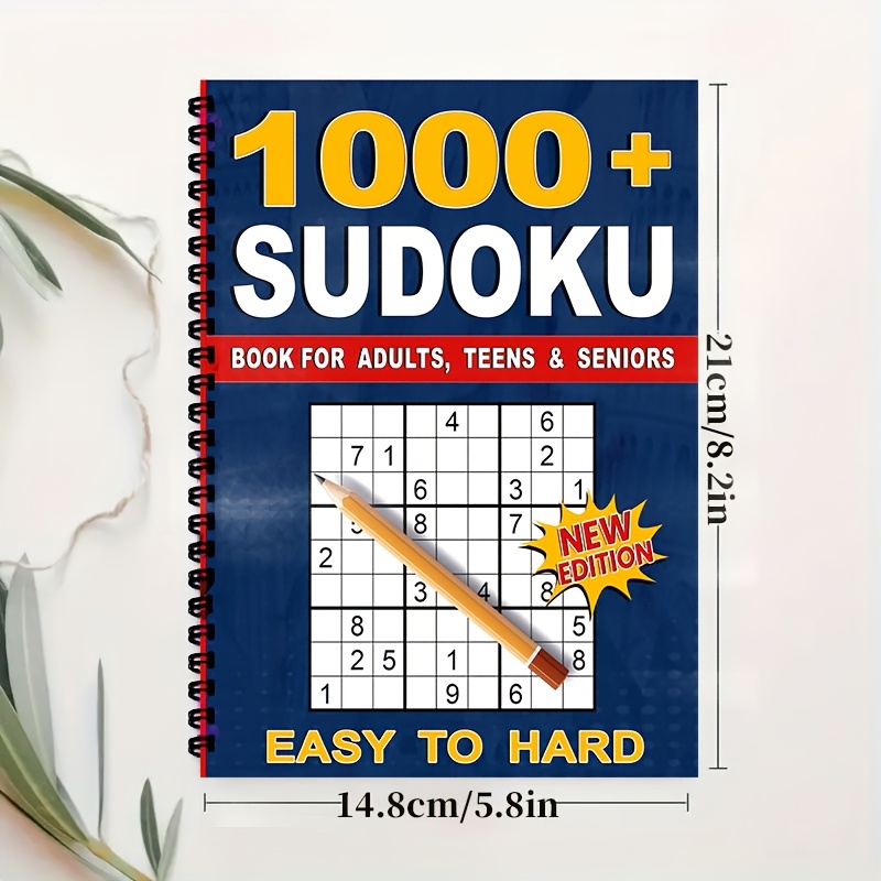 TEMU Spiral-Bound [ Cadeau, de Noël] est un jeu de Sudoku de haute difficulté conçu pour les adultes. Comme cadeau pour , il convient également aux