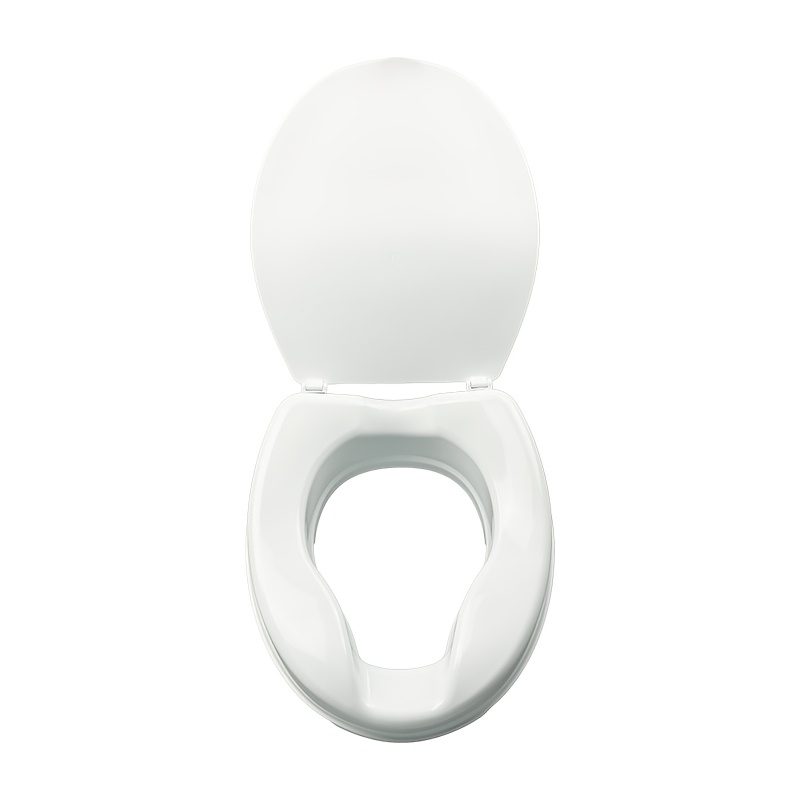 E-shop erhöhter Toilettensitz mit Deckel | Erhöhter Toilettensitz für Senioren, Behinderte, eingeschränkte , Badezimmersicherheit