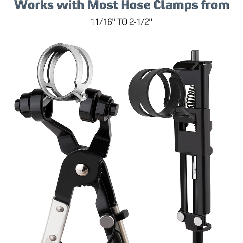 a set of 9 hose clamp pliers featuring long handled pliers for automotive use straight throat style clamp pliers and bent wire clip pliers designed for removing water hoses and automotive coolant radiator heaters Product details 4