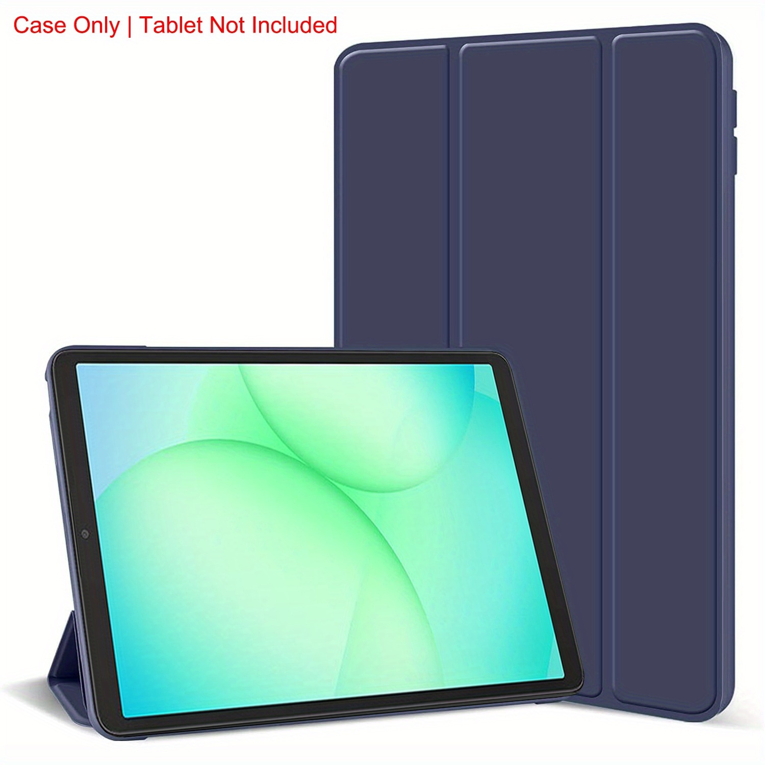 TEMU Tablet-Hülle für for Samsung A11 2025 8.7'' SM-X133 SM-X135 SM-X135F aus Kunstleder mit Magnet-Flip-Ständer, weiche Rückabdeckung, automatisches