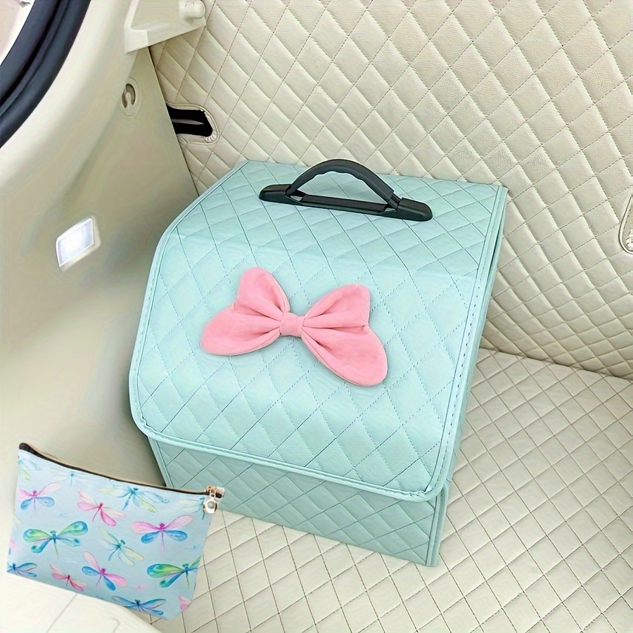 

2pcs Set Car Organizer - Box - Bag- -saving Tidying Container For Use