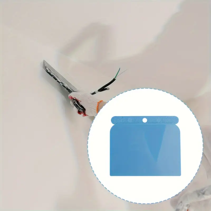 Strumento Raschietto For Carta Da Parati, Raschietti, Coltello For Stucco, Strumento Raschietto In Metallo For Finitura Cartongesso, Raschiatura Intonaco, Decalcomanie E Carta Da Parati (2 Pollici)(6i - Foto 8