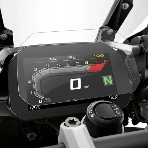 Scratch Protection Film For 2018 BMW R1250GS Connectivity Cluster – Screen Protector