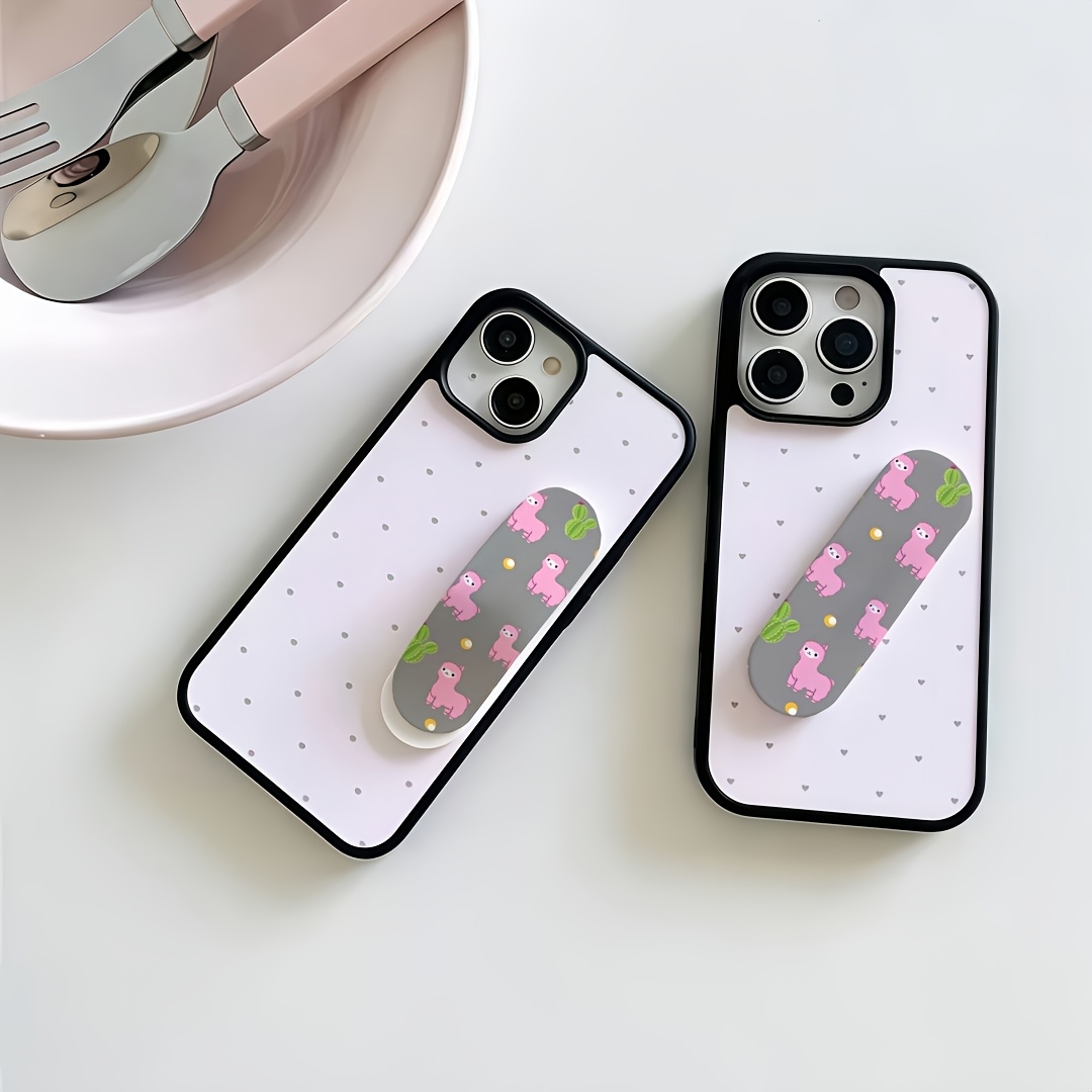 Creative Alpaca Design Sticky Note Phone Stand