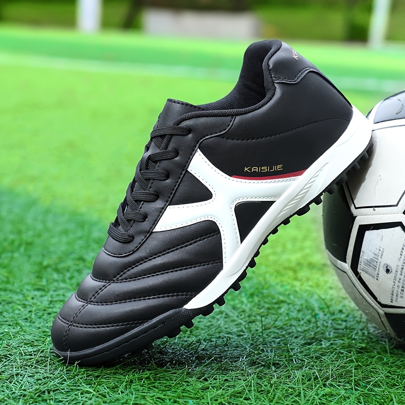 TEMU High-top Anti-slip Soccer Cleats For Students, High Quality Competition And Training Shoes For Men And Women
