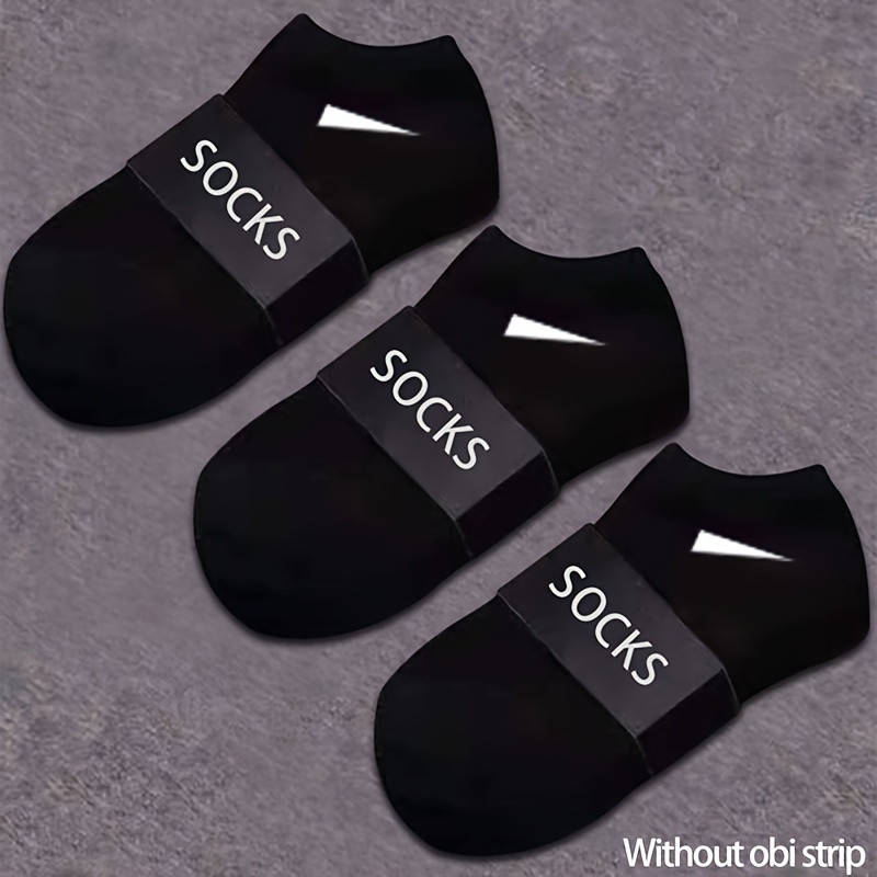 10/20 pairs of Men's breathable socks - comfortable blend of polyester and spandex, solid color design, lightweight knit, suitable for casual wear, daily socks | minimalist socks | durable fabric, simple design, soft fabric, active lifestyle