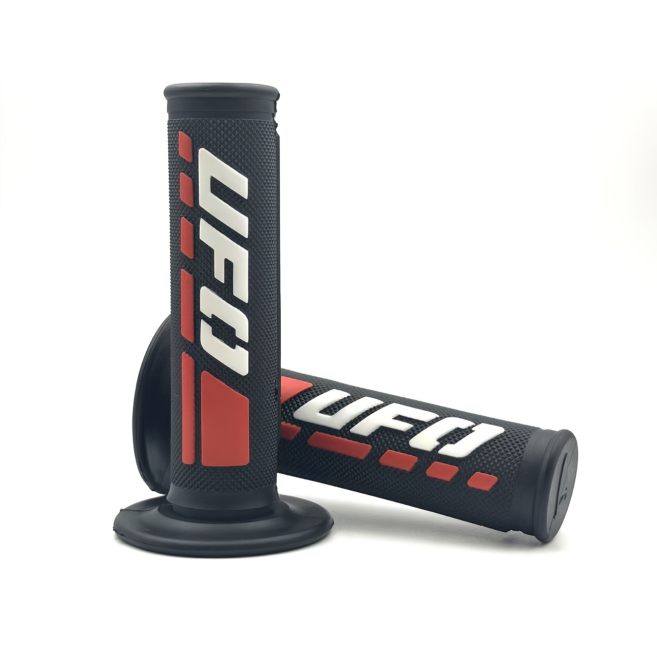 TEMU Motorcycle Modification Handlebar, Suitable For Off-road Bikes, Ufo Three-color Universal Handle, , Enhancing Grip, And Wear-resistant
