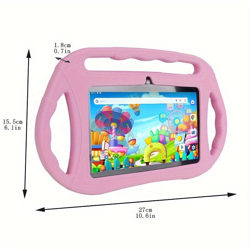TEMU Tablette Android pour enfants 7 pouces, + 32 Go de stockage, caméra arrière 2,0 MP, application de contrôle parental Iwawa, appareil