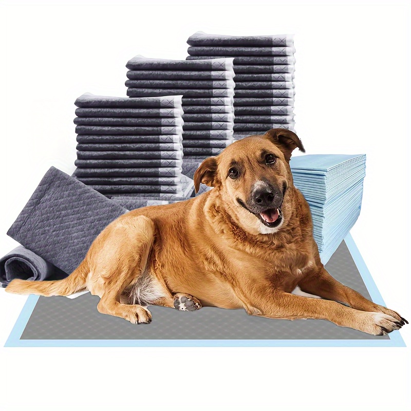 

60pcs Black Charcoal Puppy Pads, 24*36in Puppy Training Pads For Dogs, & Leak Proof