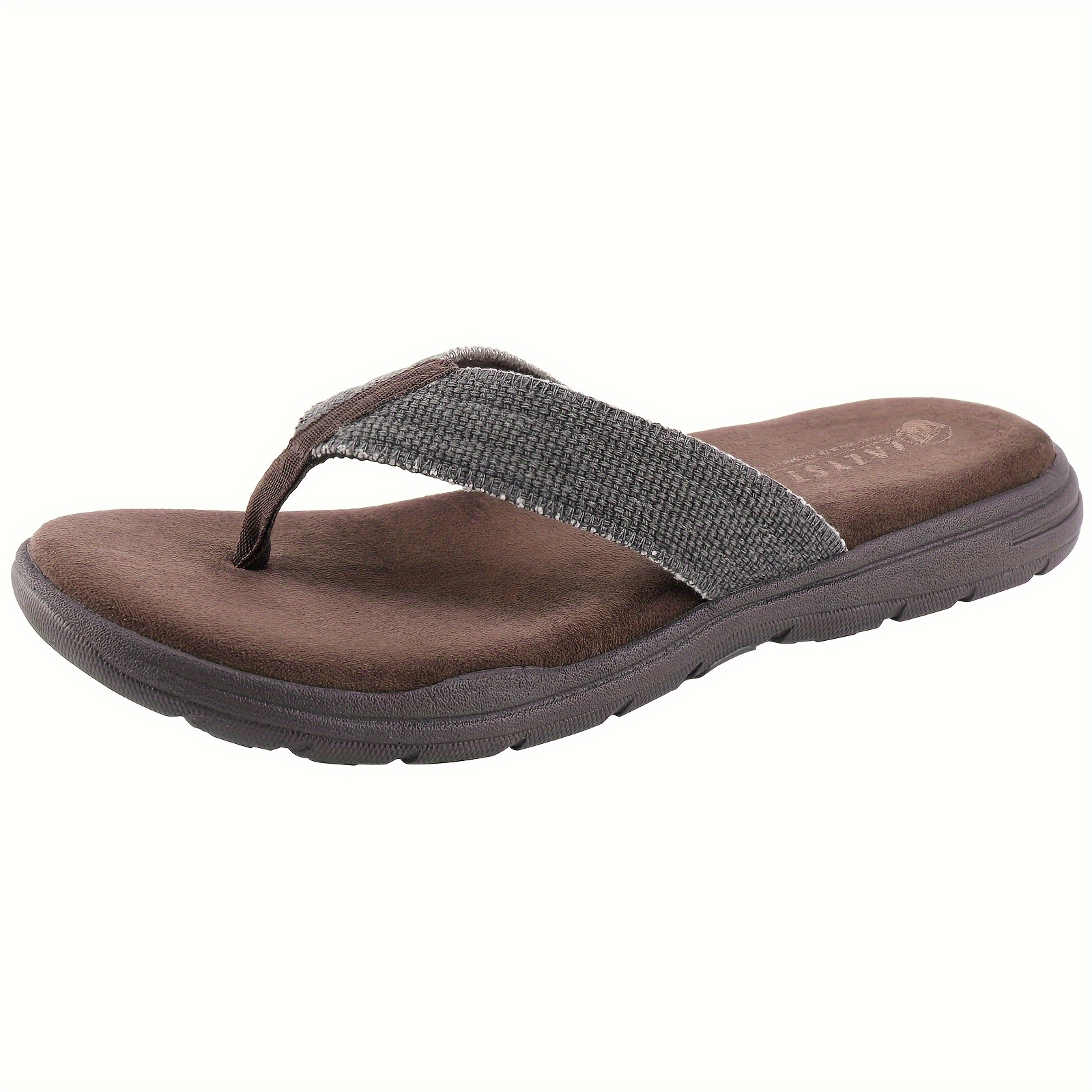 mens flip flop thong sandals memory foam slippers temu Temu