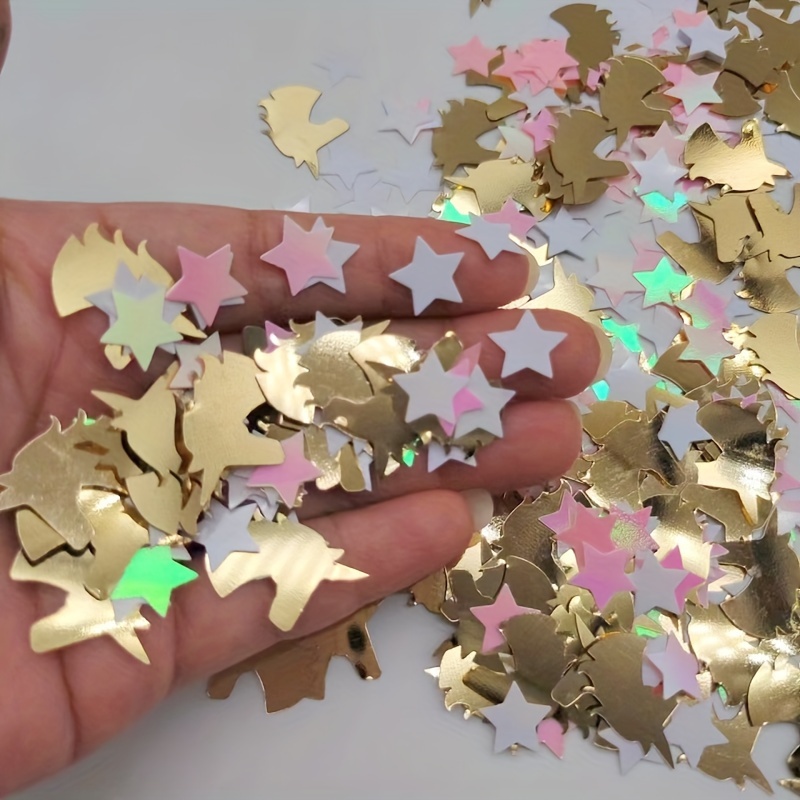 15g Party Decoration Confetti Unicorn And Stars Table Confetti Home Decorative Confetti