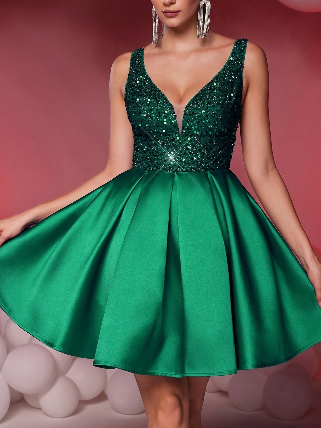 cocktail party dresses for women sold on Temu United States