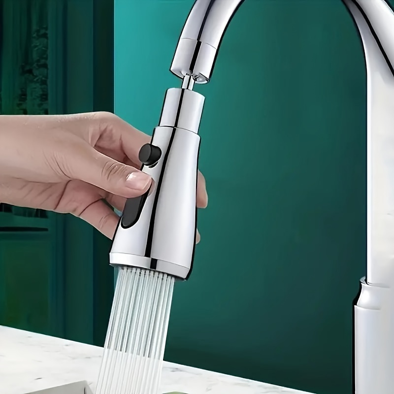 Aireador de grifo de cocina, adaptador extensor de grifo antisalpicaduras  de baño, rociador de lavabo, boquilla de filtro de grifo de ahorro de agua,  3 modos - AliExpress