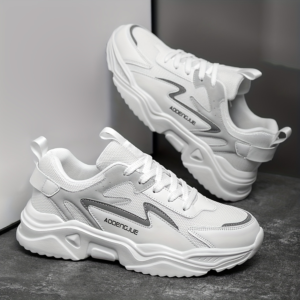 Zapatillas Casuales de Suela Gruesa para Hombre con PE - Imagen 4