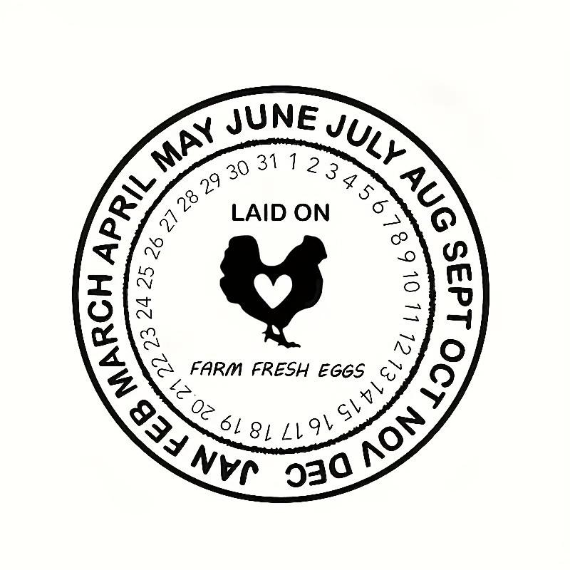 

120pcs 2 Inch Fresh Egg Carton Labels Farm Egg Labels Round For Farmers, Kitchen Mason Jars, Organization, Egg Packaging For Farm Trade Market Packaging Stickers Egg Labels For Commercial Farms