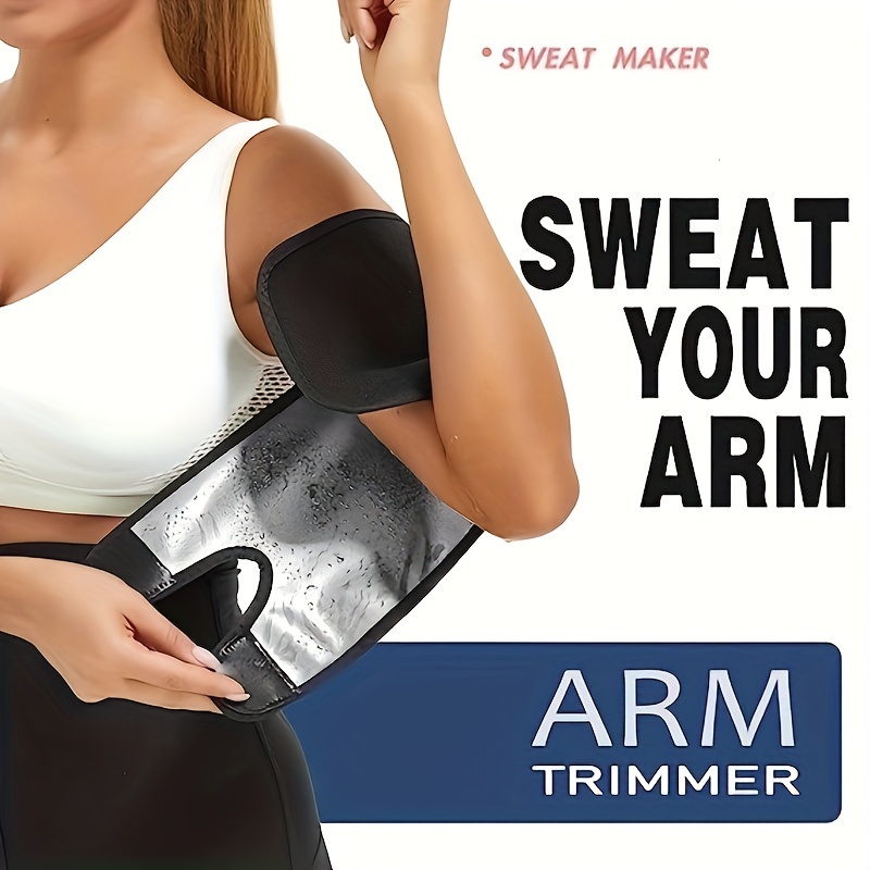 A Pair Of Sauna Arm Shaping Bands For Women, Used For Exercising, With  Sweat Absorbing Arm Sleeves