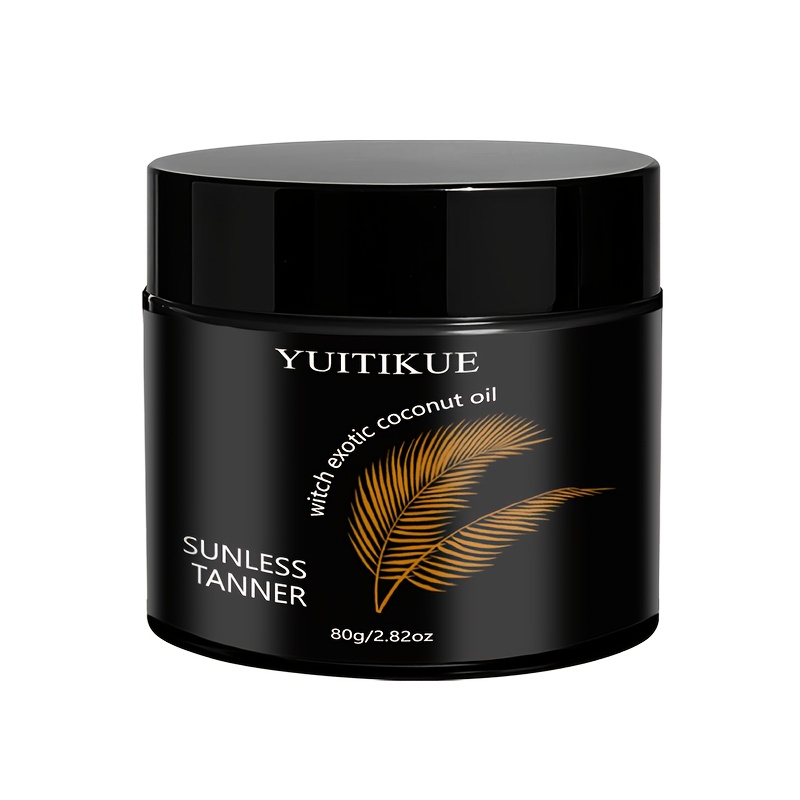 Image of Yuitikue Blackening Cream, Containing Coconut Oil, Carrot Oil, And Walnut Oil, Is Easy To , Fits The Skin, And Is An Tanning Cream Suitable For Types